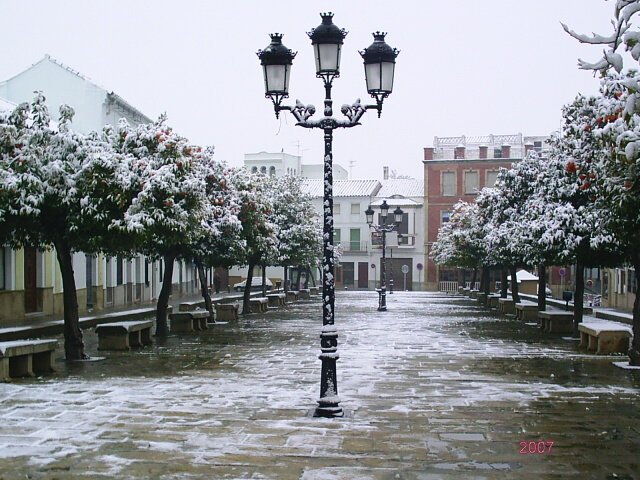 Plaza Mayor -nevada 2007.12.29